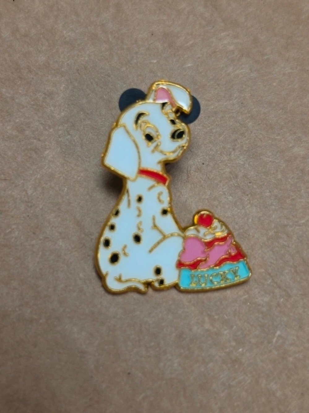 Disney 101 Dalmatians Lucky Dog Enamel Pin Trade